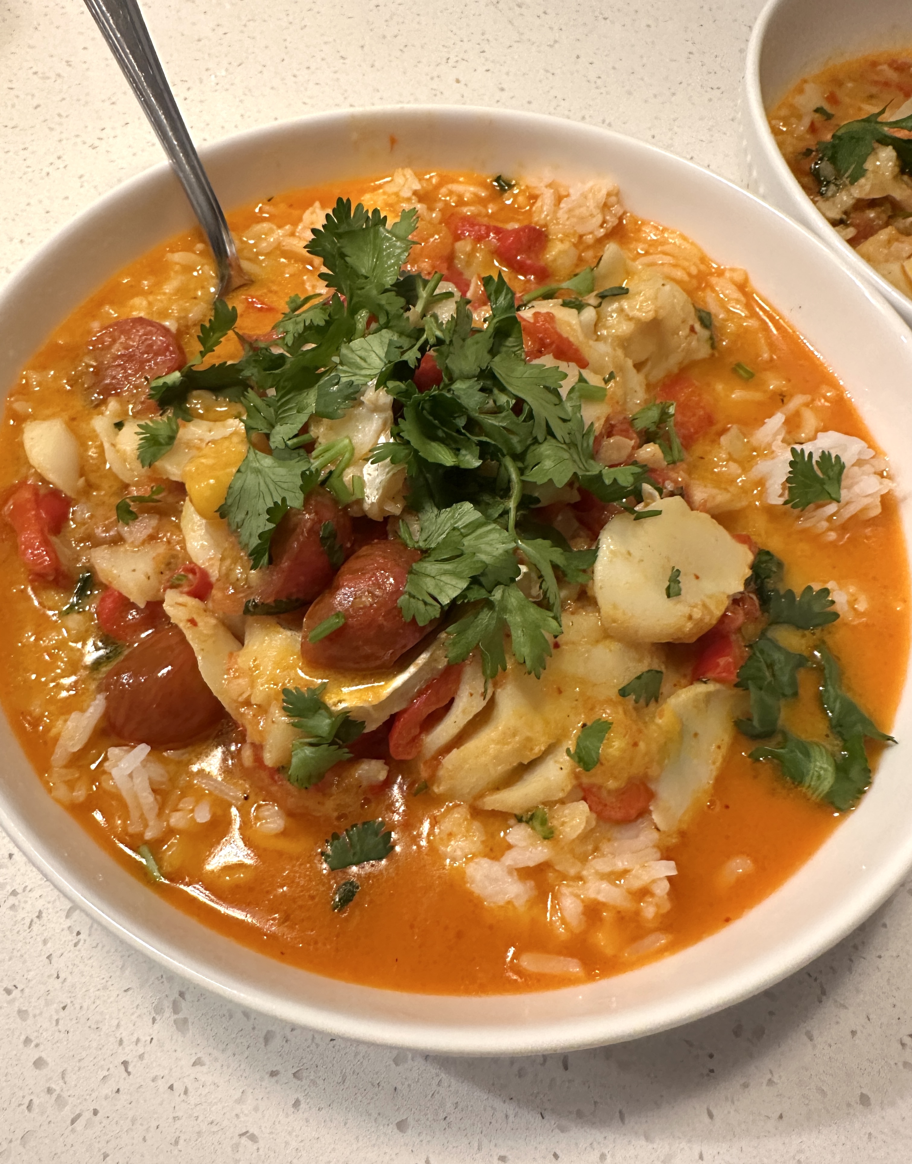 Thai Red Coconut Curry Cod